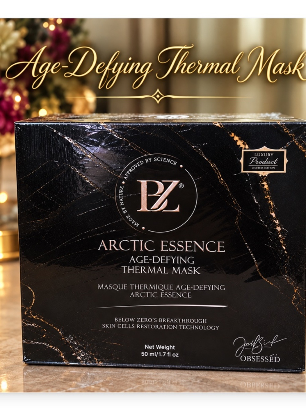 Below Zero Age-Defying Thermal Mask from Switzerland, 50ml/ 1.7 fl oz, MSRP $900